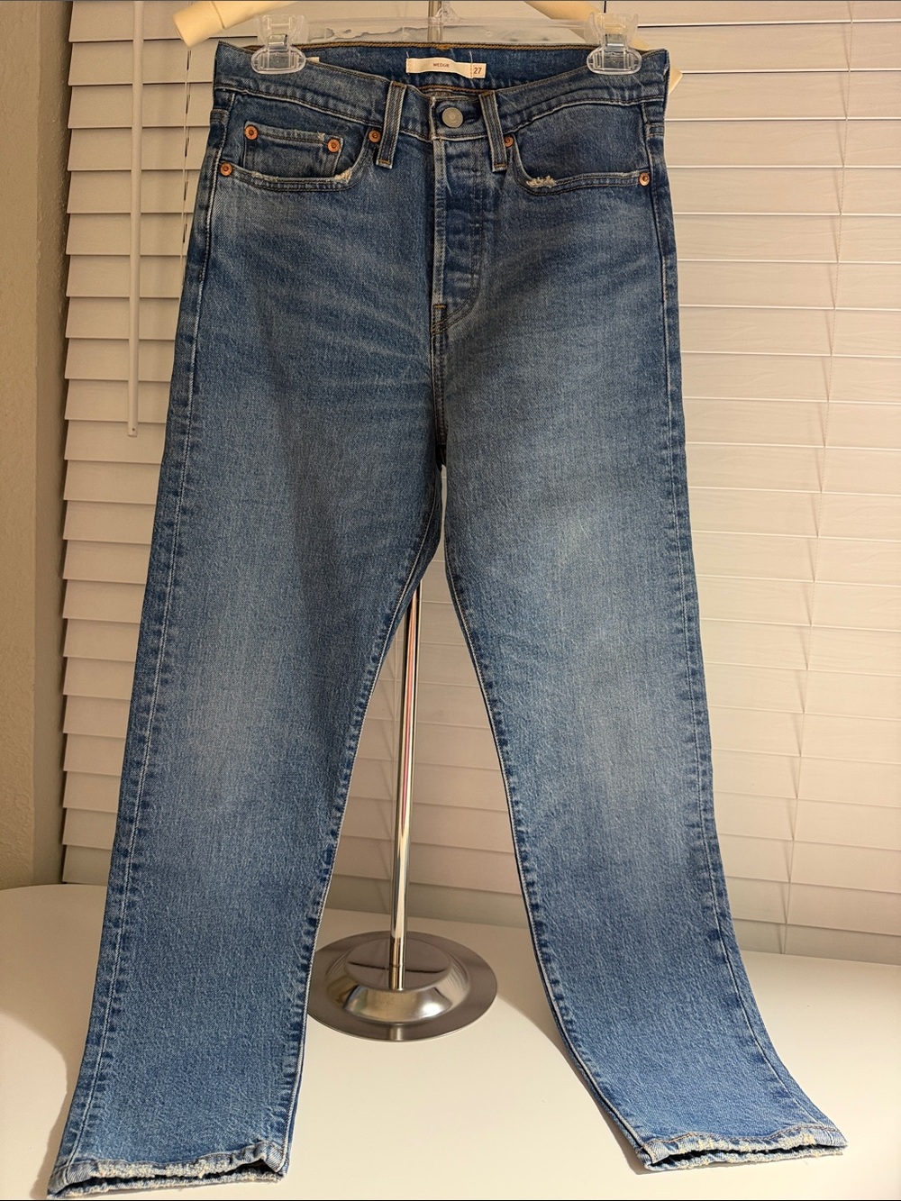 Woman Blue Denim Jeans